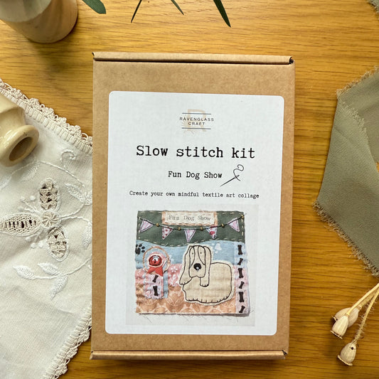 Slow Stitch Kit "Fun Dog Show"
