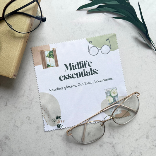 Glasses Cleaning Cloth – “Midlife Essentials”