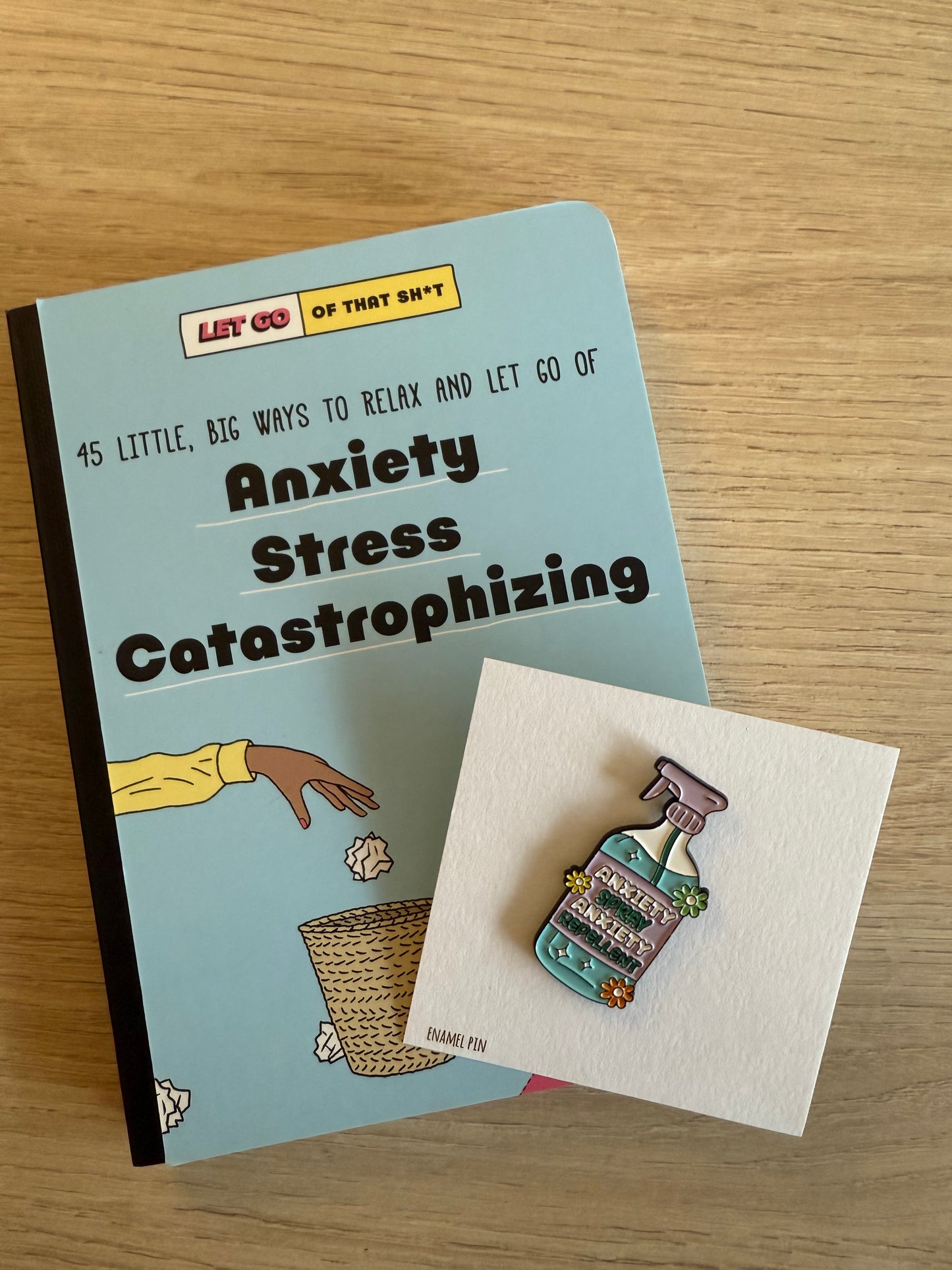 Anti Anxiety Gift - Pin & Pocket Journal