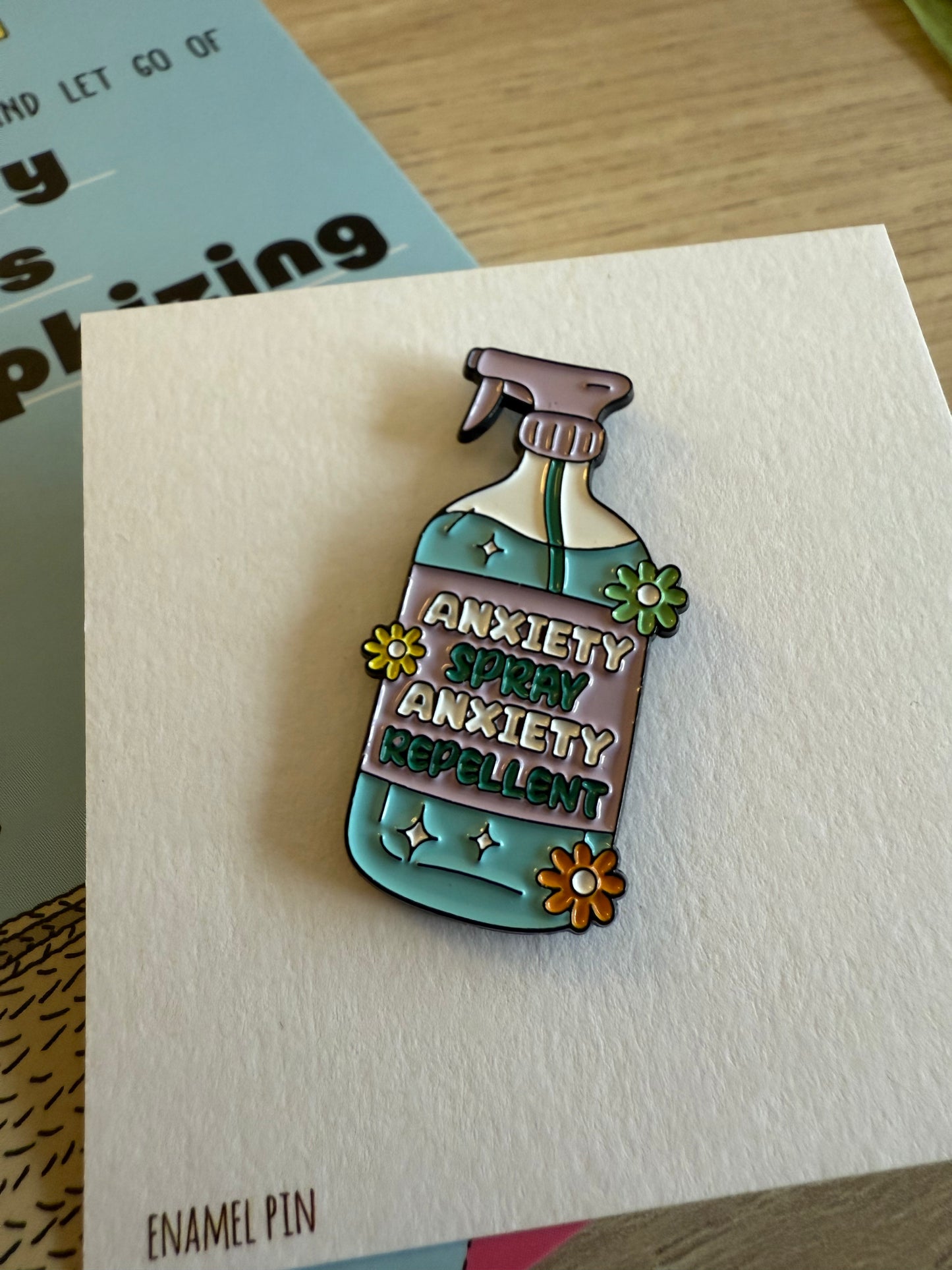 Anti Anxiety Gift - Pin & Pocket Journal