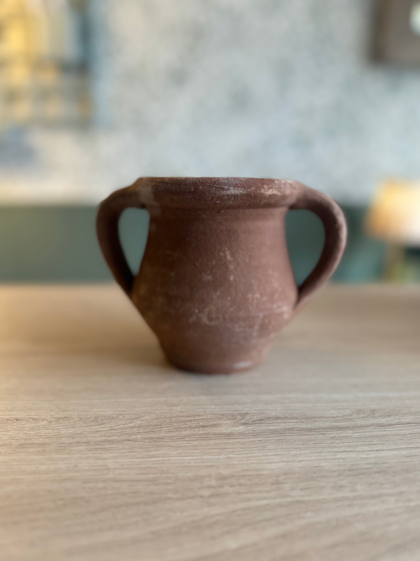 Small Turkish Double-Handled Terracotta Pot