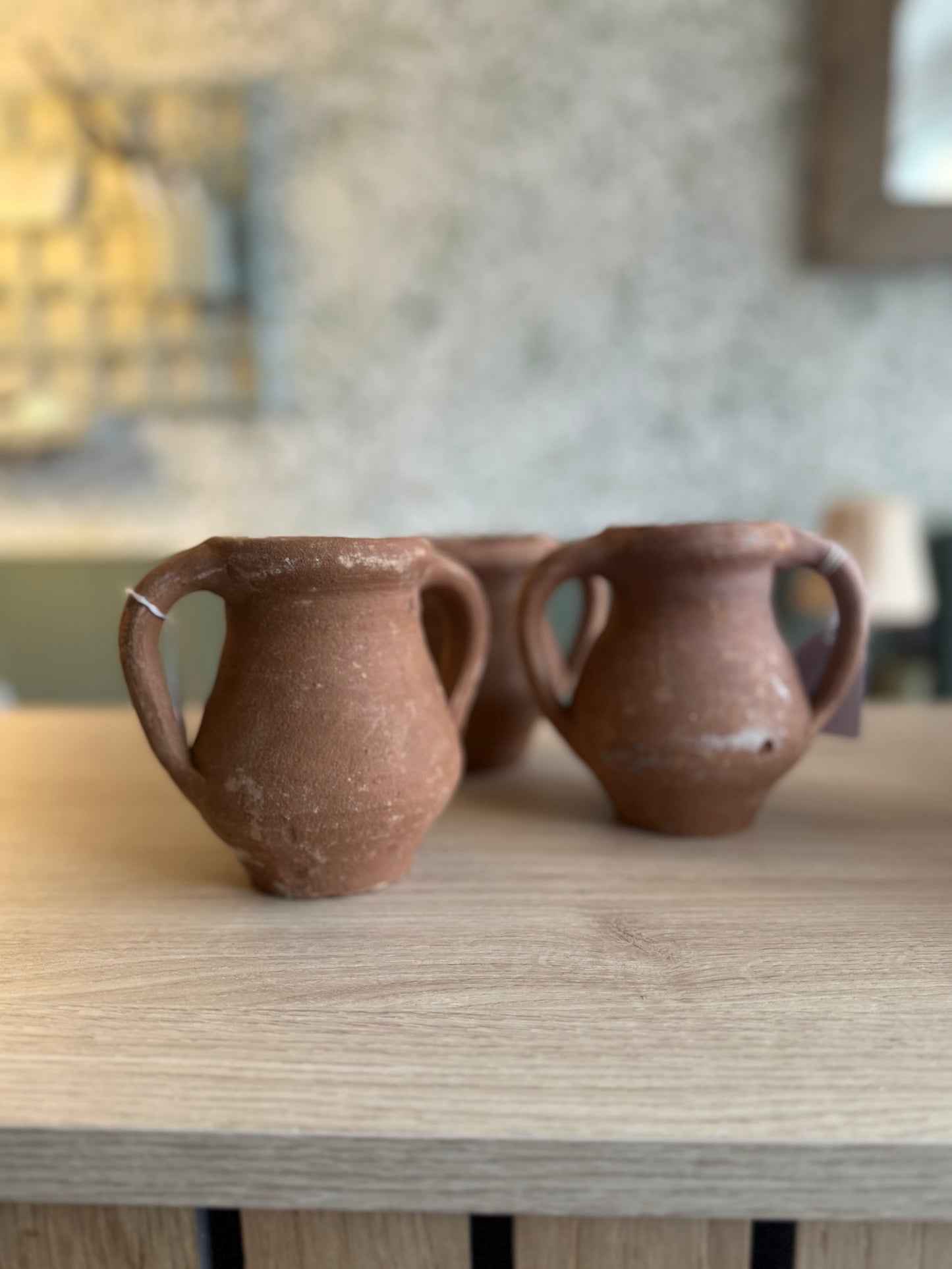 Small Turkish Double-Handled Terracotta Pot