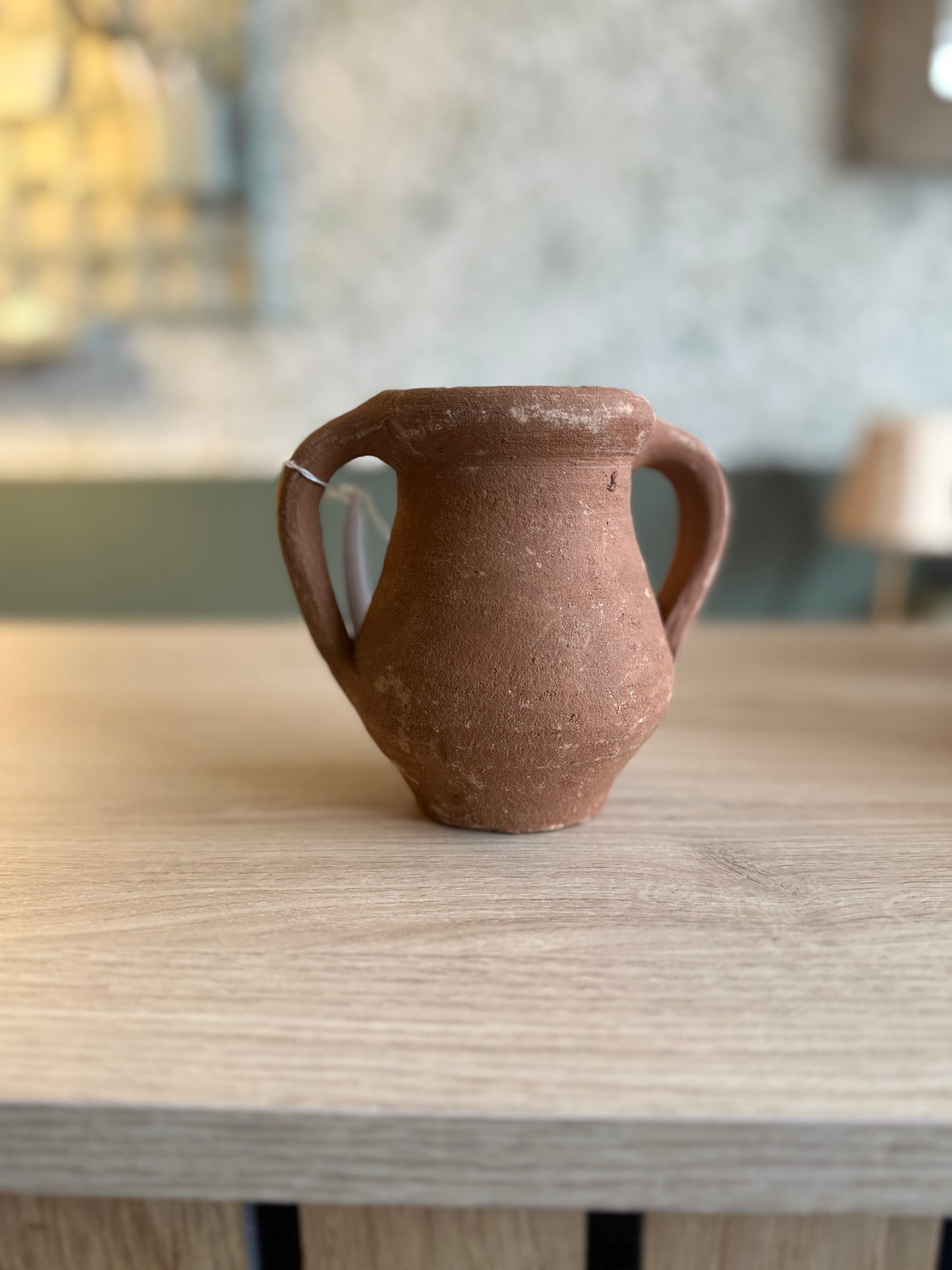Small Turkish Double-Handled Terracotta Pot