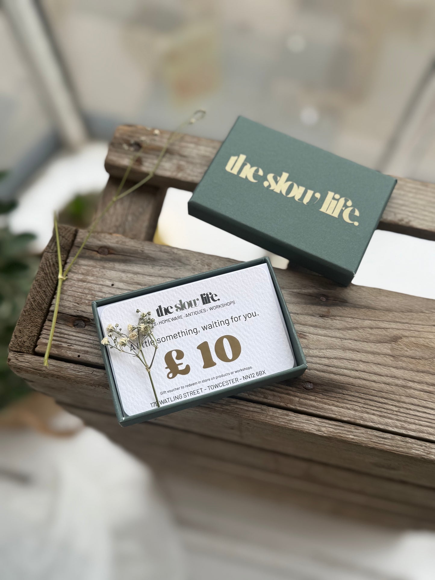 The Slow Life Gift Voucher