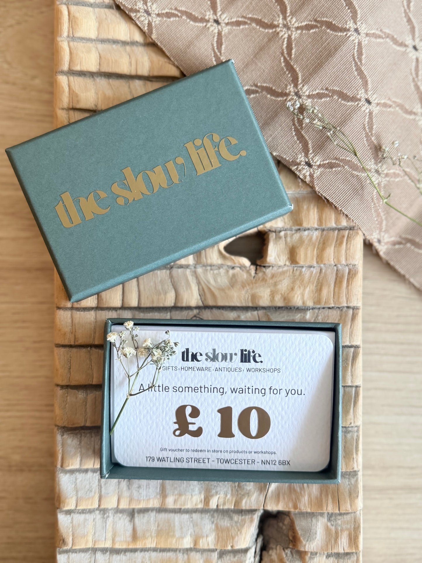 The Slow Life Gift Voucher
