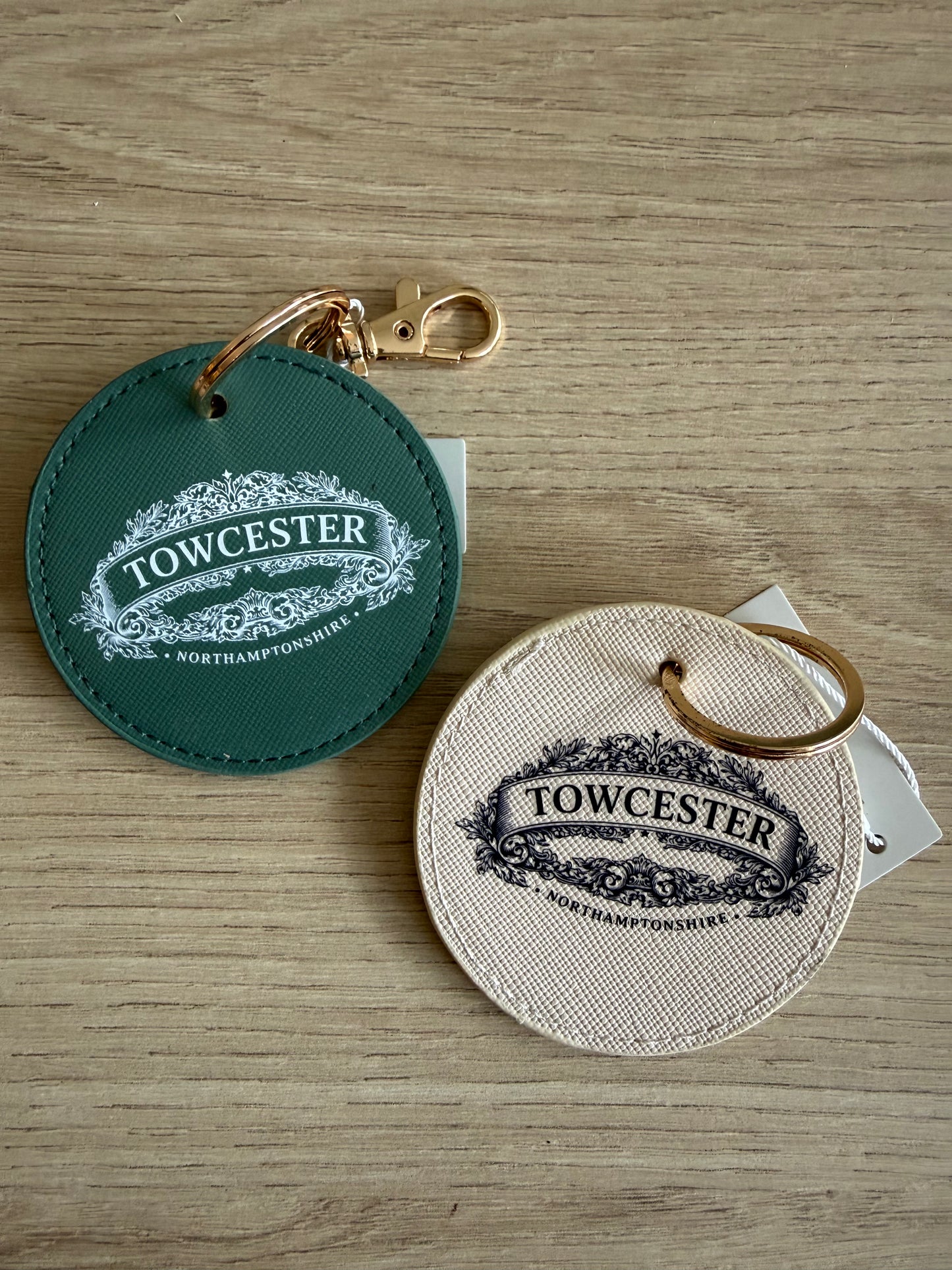 Towcester Keyring – Vintage Style