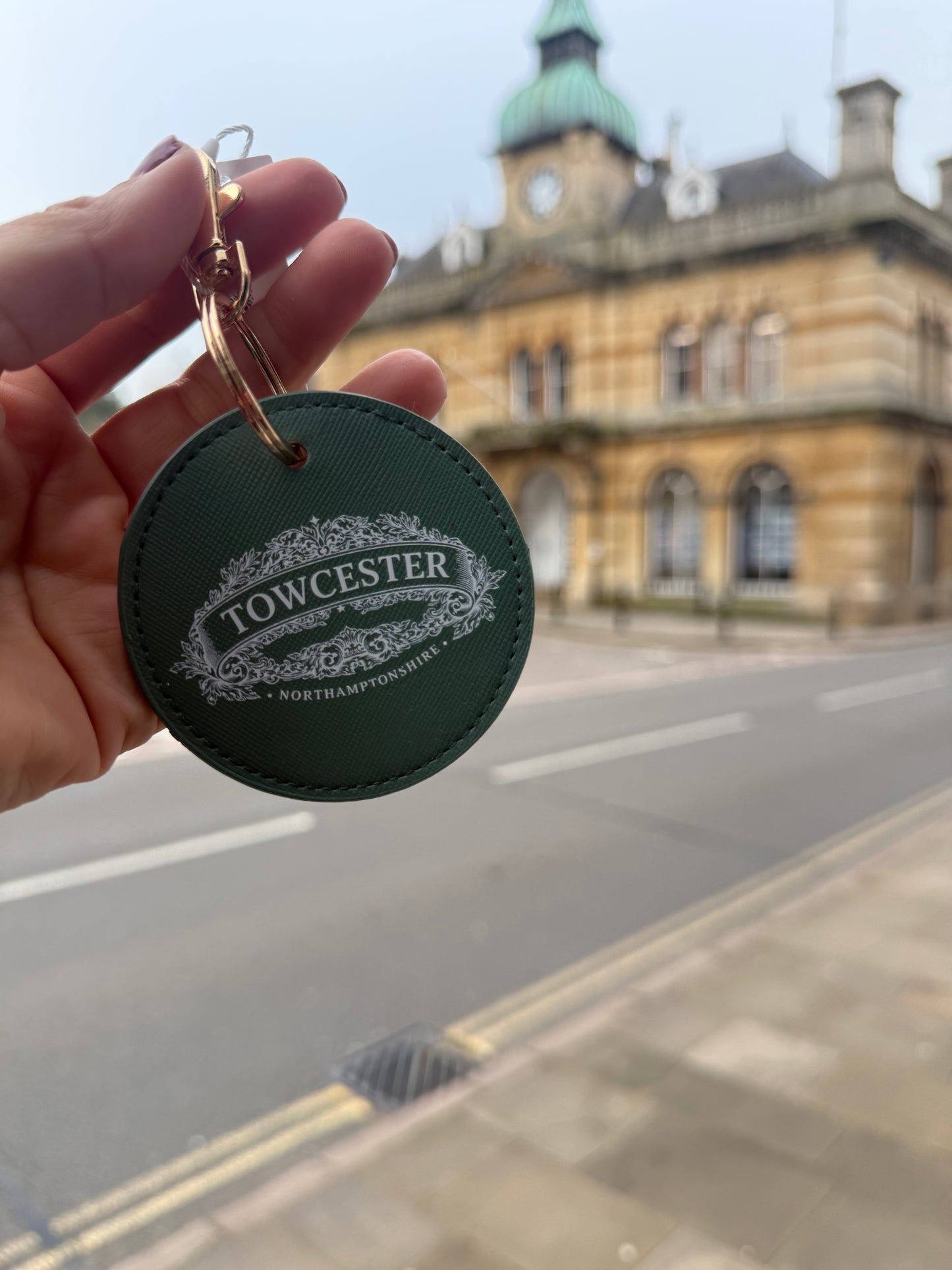 Towcester Keyring – Vintage Style