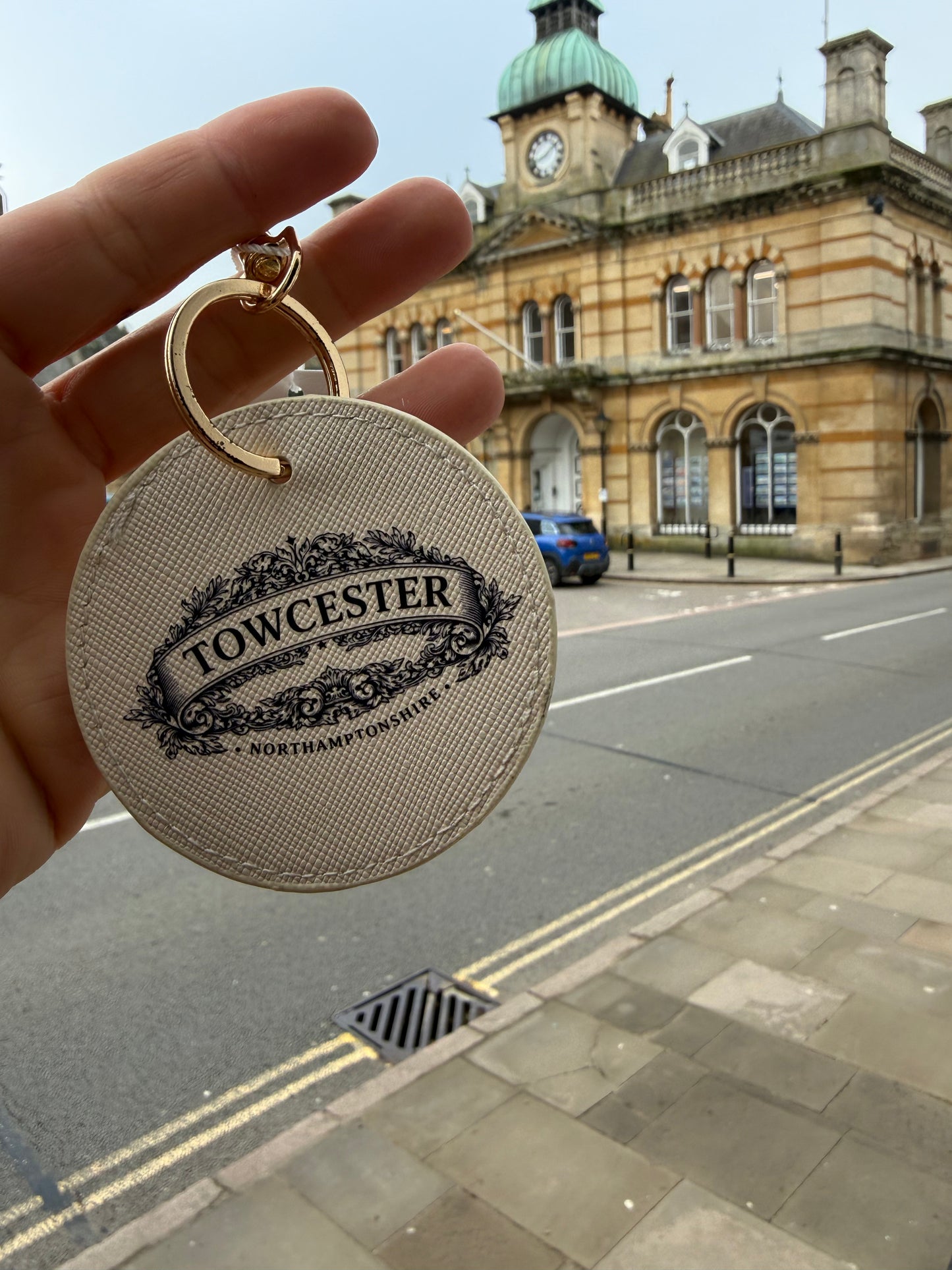 Towcester Keyring – Vintage Style