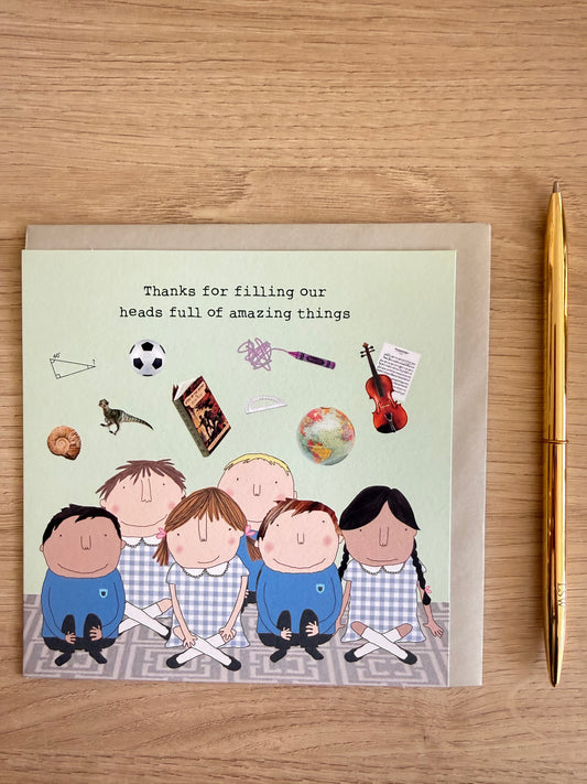 Card Thanks Teacher