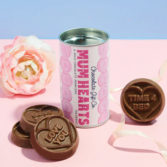 CHOCOLATE 'MUM HEARTS'