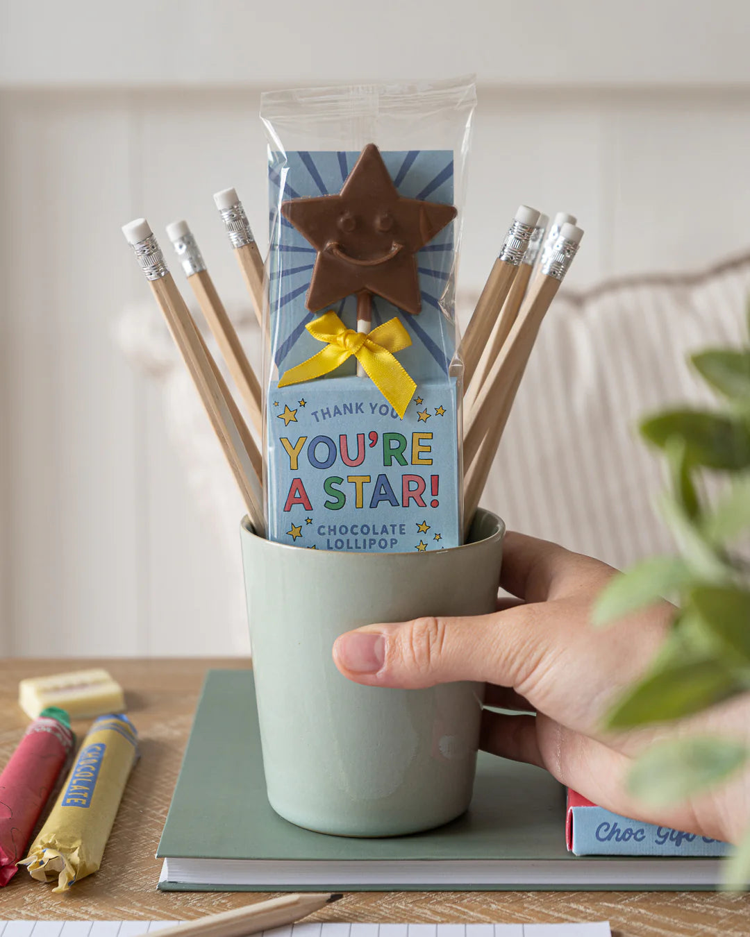 Teacher gift - You're a star- Chocolate Lolly