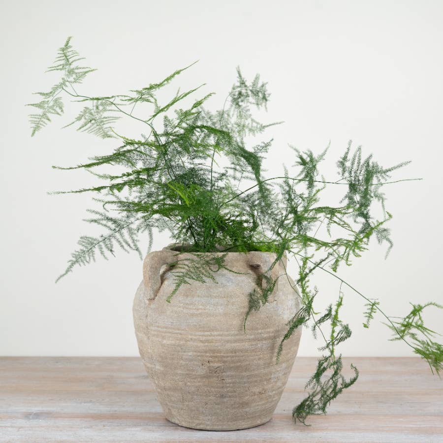 Stone Medora Vase, 21.5cm