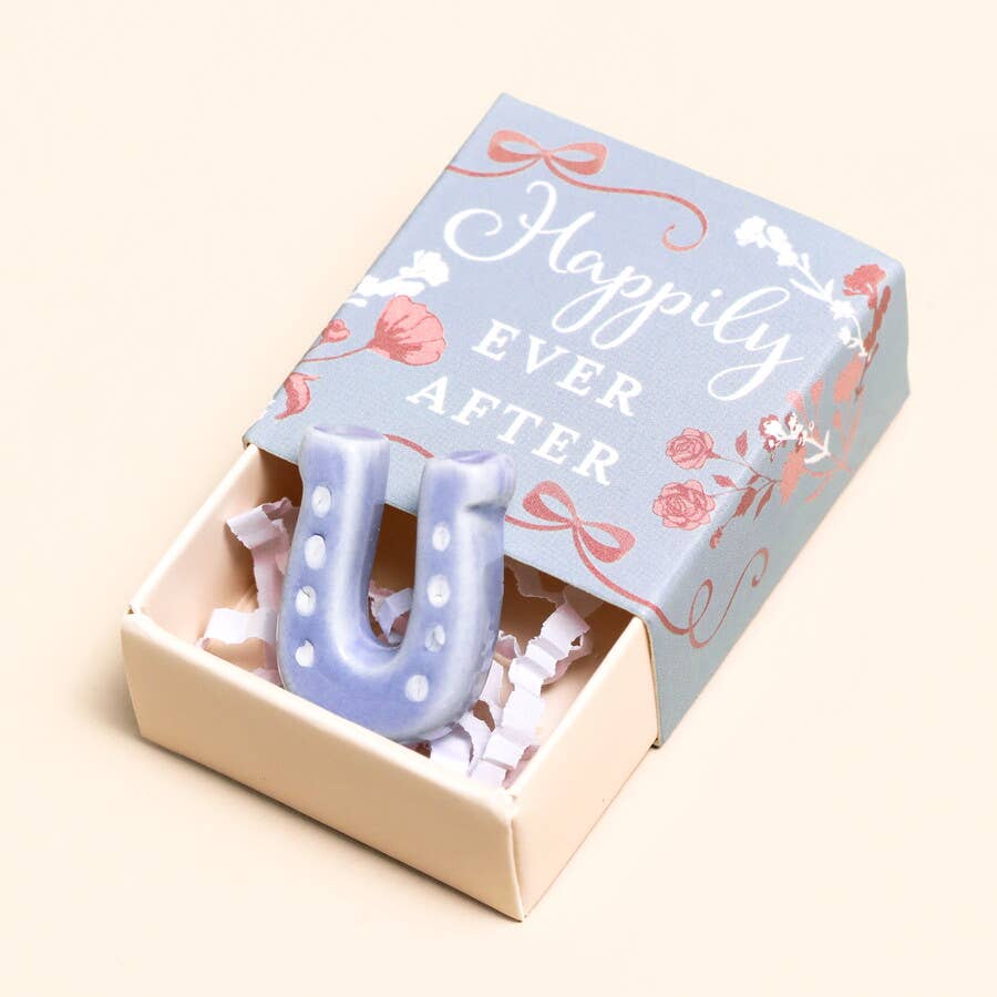 Tiny Matchbox Ceramic Tokens: Highland Cow
