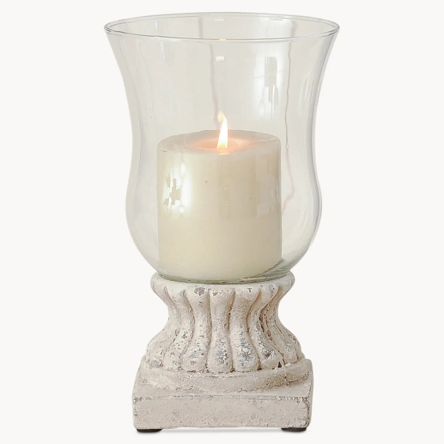 Stone Base Candle Holder