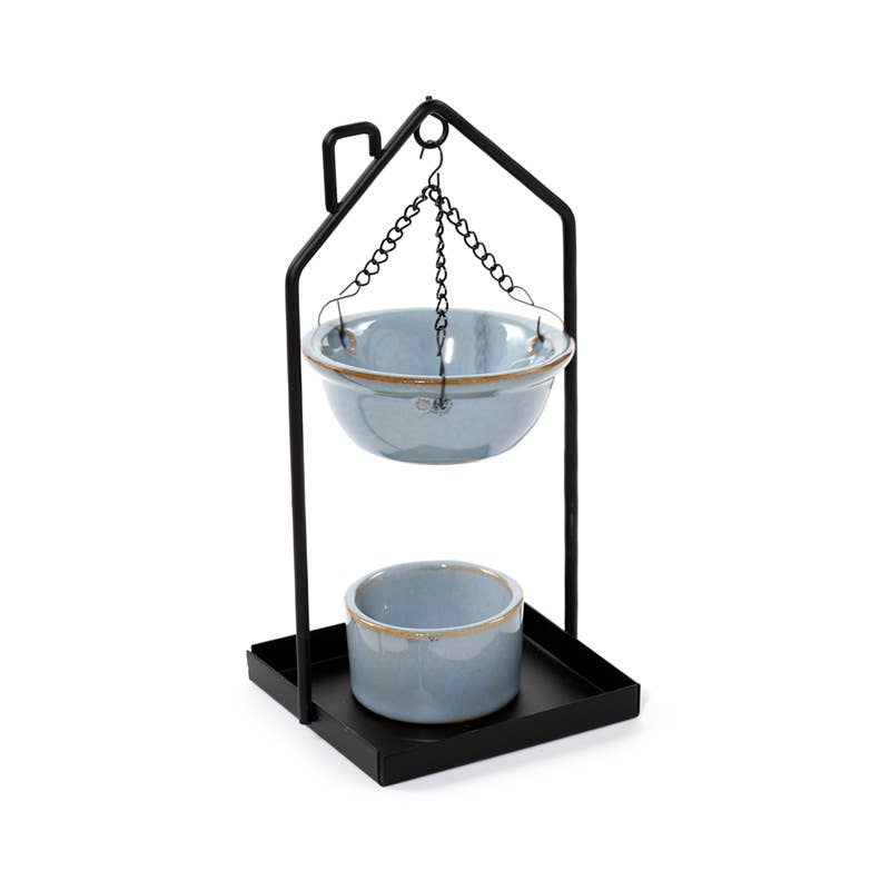 Eden Hanging Oil Burner with House Shaped Stand