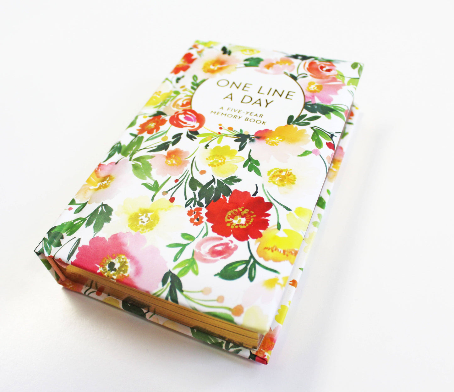 Floral One Line a Day: A Five-Year Memory Book (Diary or Journal)